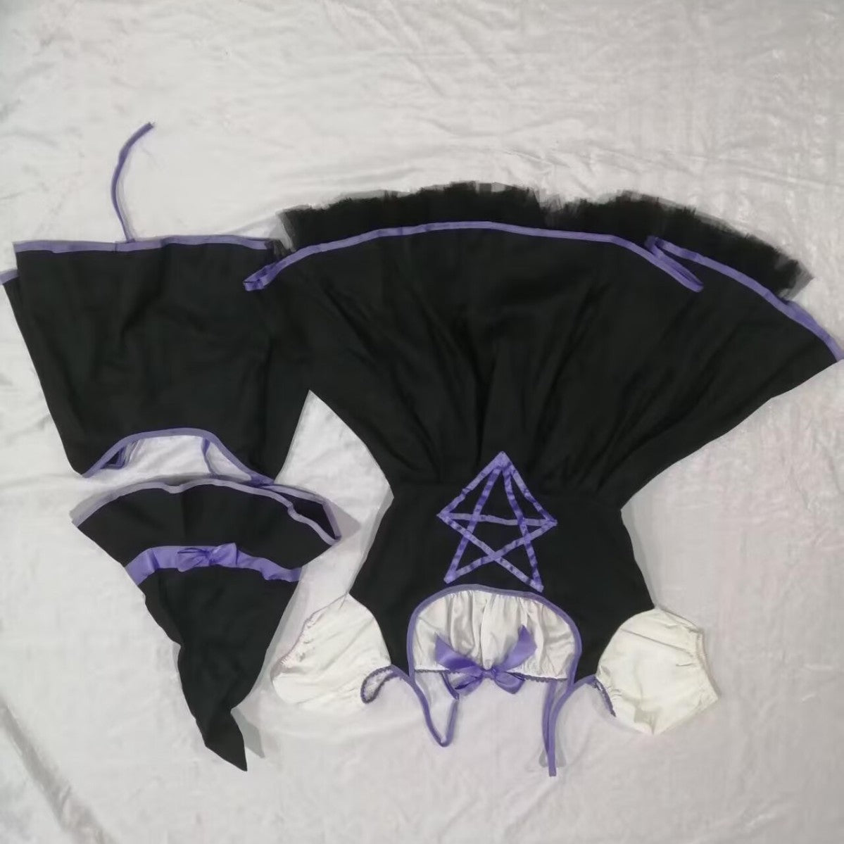 Halloween Magician Vampire Witch Cosplay Costume Party Dress-Up Outfit