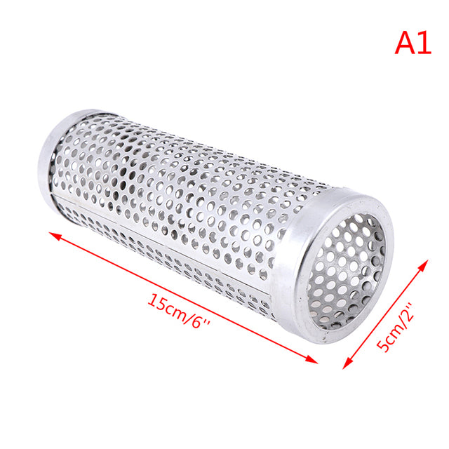 BBQ Stainless Steel Perforated Mesh Smoker Tube