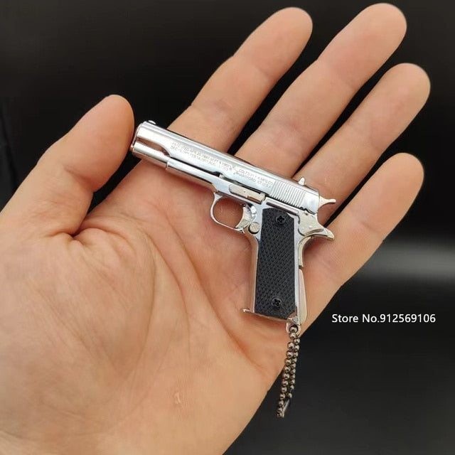 Pistol Toy Gun Miniature Model.
