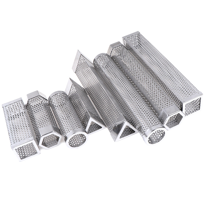 BBQ Stainless Steel Perforated Mesh Smoker Tube