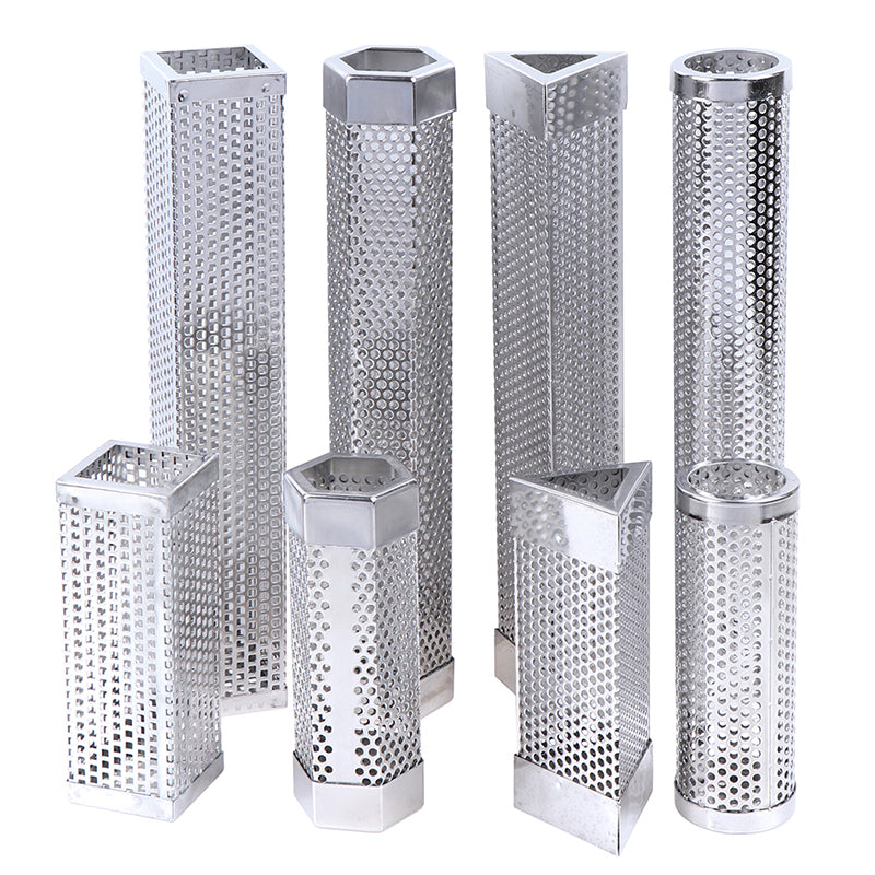 BBQ Stainless Steel Perforated Mesh Smoker Tube