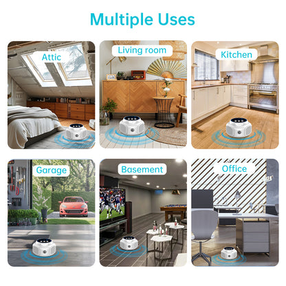 360° Ultrasonic Pest Repeller, High Power Indoor Rodent & Insect Repeller, Safe Plug-in Mosquito & Mouse Control
