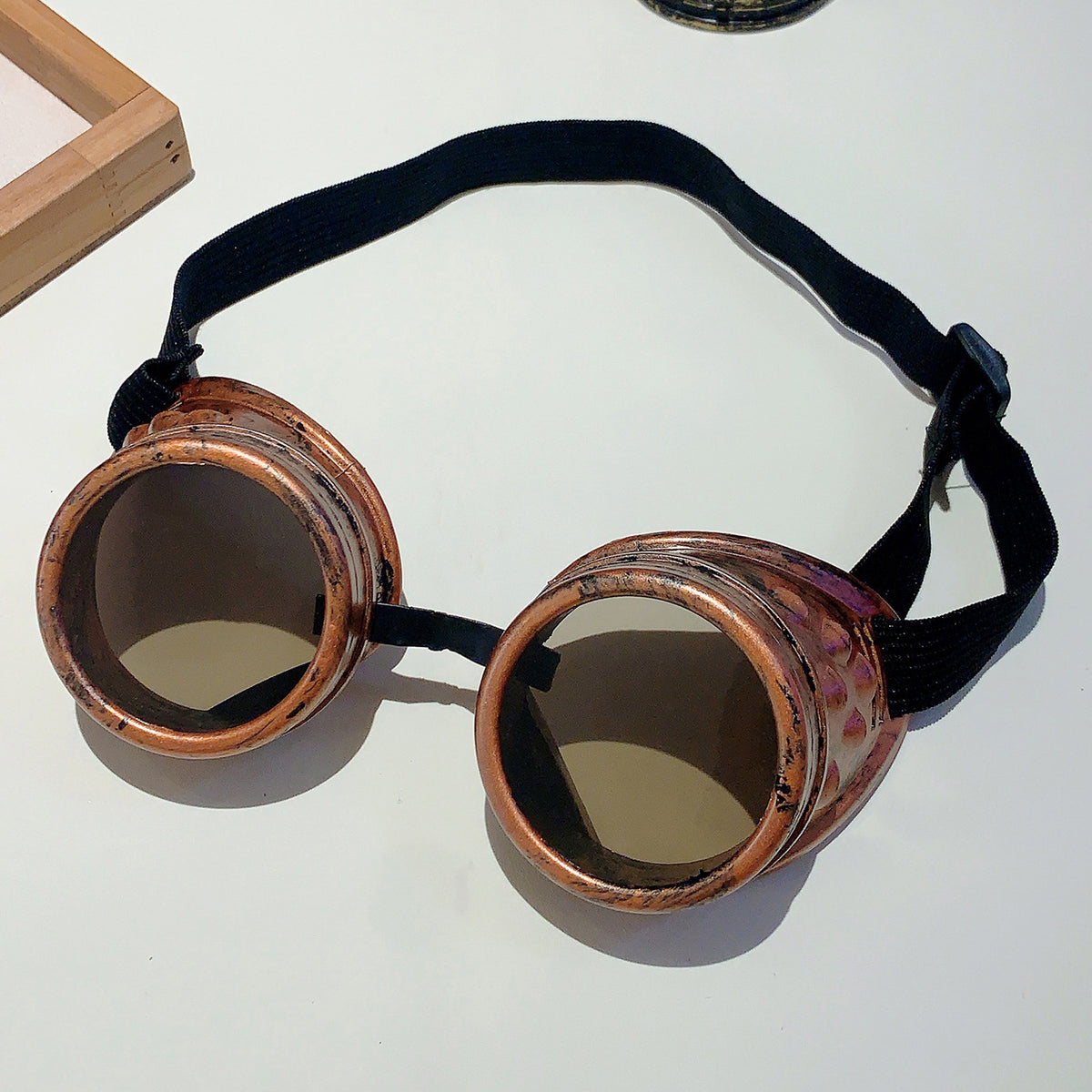 New Halloween Costume Retro Punk Steampunk Glasses Party Festival Cosplay Decorative Props
