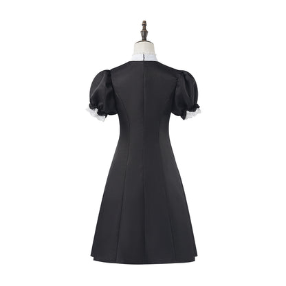 Halloween Cosplay Classic Cross Nun Fitted Dress Cosplay Nun