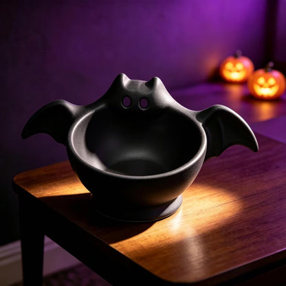 New Halloween Cute Bat-shaped Storage Bowl Home Decoration Ornament Multi-functional Storage