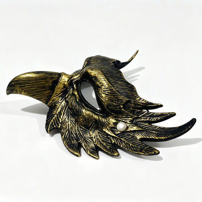 Mask Half-Face Halloween Eagle Mask Costume Party Performance Prop Carnival