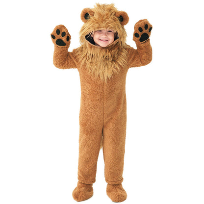 Halloween Costume Cosplay Cute Little Lion Animal Fluffy Costume Children's Stage Performance Outfit