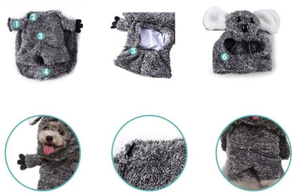 Thick dog cotton coat for pets