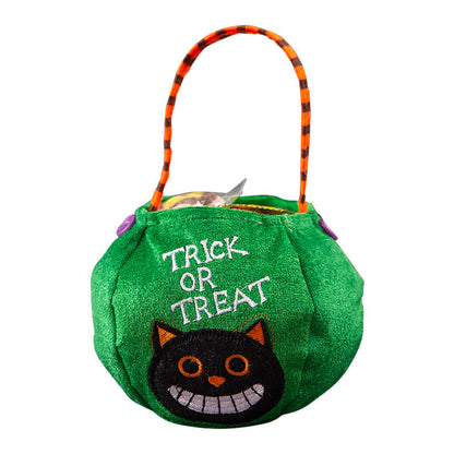 Halloween Candy Bag Decoration Kindergarten Children's Gift Bag Halloween Pumpkin Bag Scene Decoration Prop
