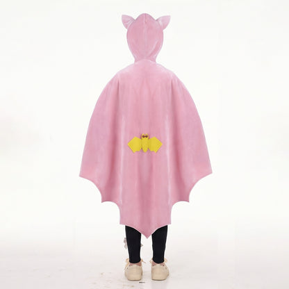 Halloween Kids Performance Costume Bat Cape Witch Role Cosplay Children's Stage Costume