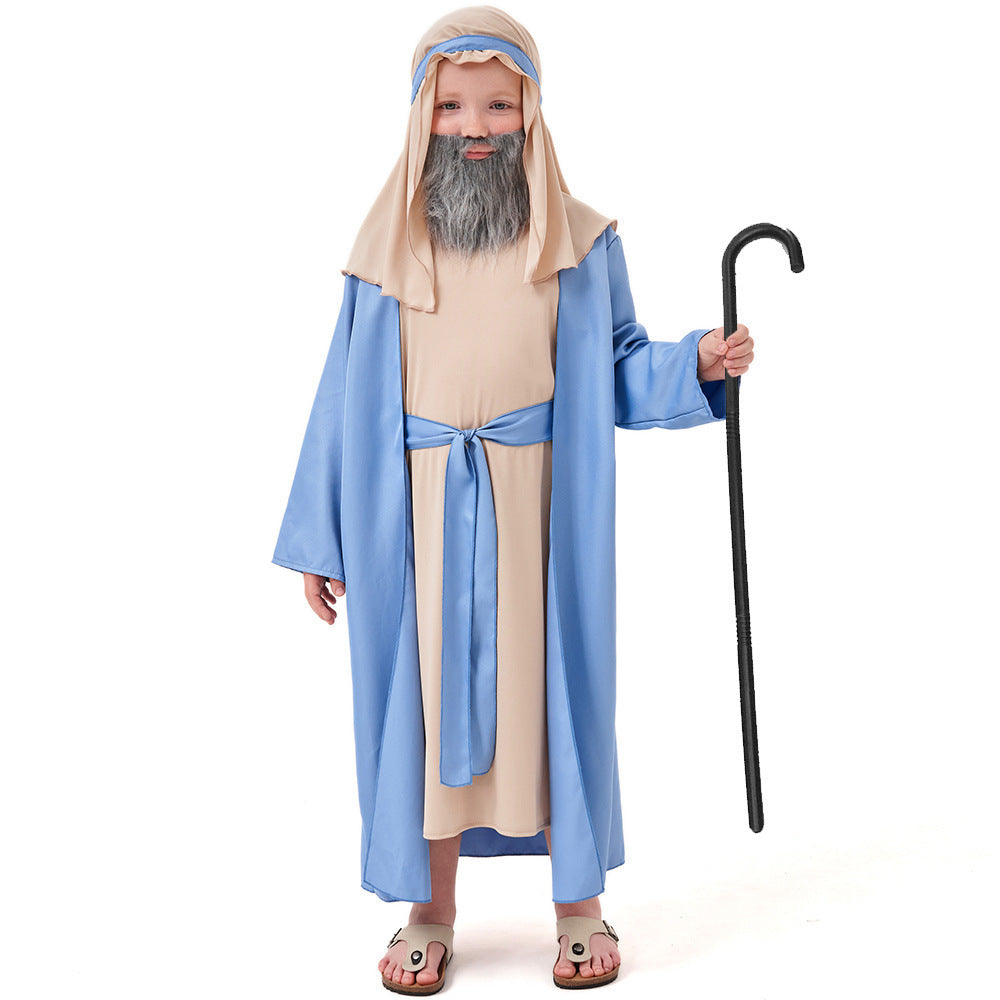Halloween Costume Grandfather Shepherd Elder Clothing