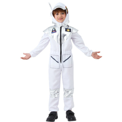 Astronaut Kids Space Suit Costume for Kindergarten Performance Halloween Cosplay Role Play Spacesuit