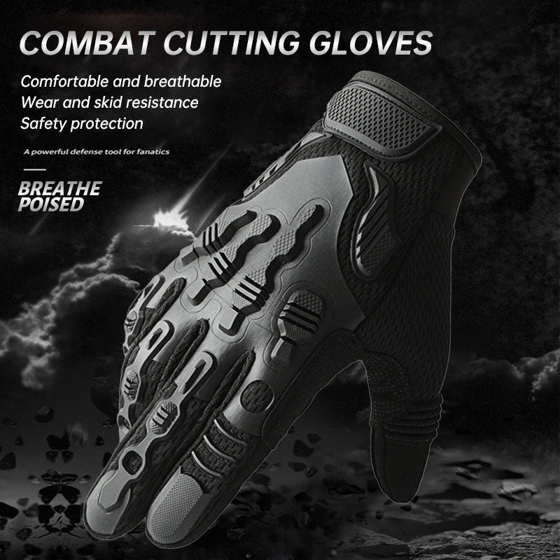 Tactical gloves men's anti-slip anti-cut wear-resistant combat self-defense fighting gloves mountaineering gloves