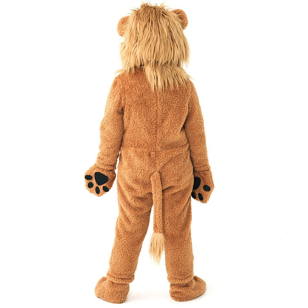 Halloween Costume Cosplay Cute Little Lion Animal Fluffy Costume Children's Stage Performance Outfit