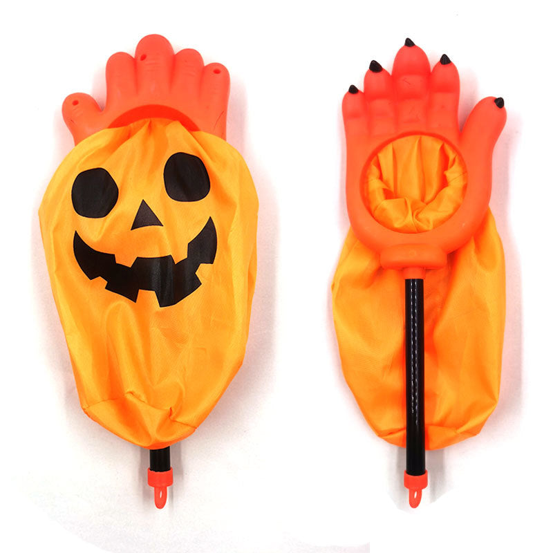 Halloween Pumpkin Candy Bag, Costume Party Ghost Claw Hand Candy Bag, Halloween Decoration Prop