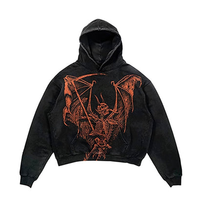 Fashion Casual Oversized Hoodies Jacket 2024