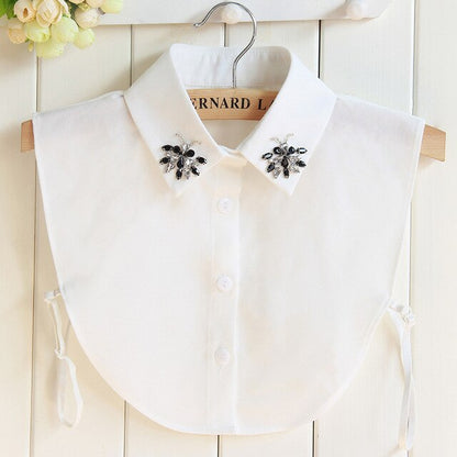 Crystal Diamonds Fake Collar